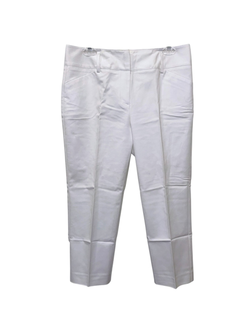 Dana Buchman Signature Womens Size 10 Trousers Pants Career Workwear White